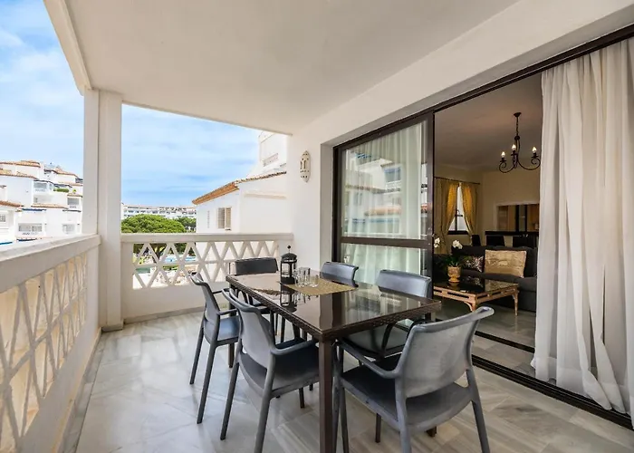 公寓 Beachside Puerto Banus Luxury Aprt3 马尔韦利亚