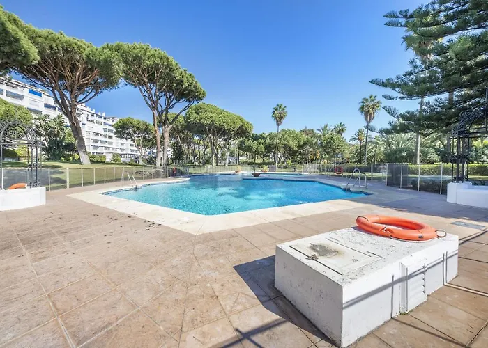 公寓 Beachside Puerto Banus Luxury Aprt3 马尔韦利亚